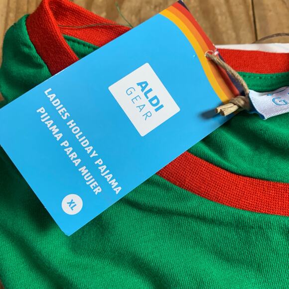 ALDI GEAR 2024 CHRISTMAS Tree Women's XL 2pc Holiday Pajama Set Ltd Ed A19 - Picture 7 of 7